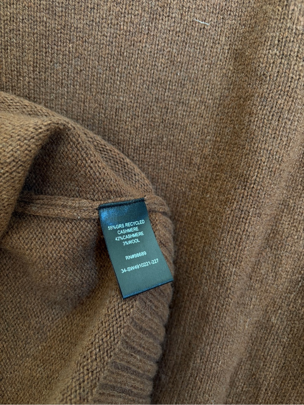 Todd Snyder Chestnut Polo-Collar Sweater - Picture 3 of 3